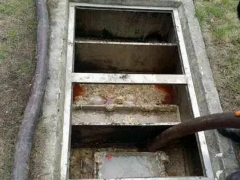 浩口原种场隔油池清理