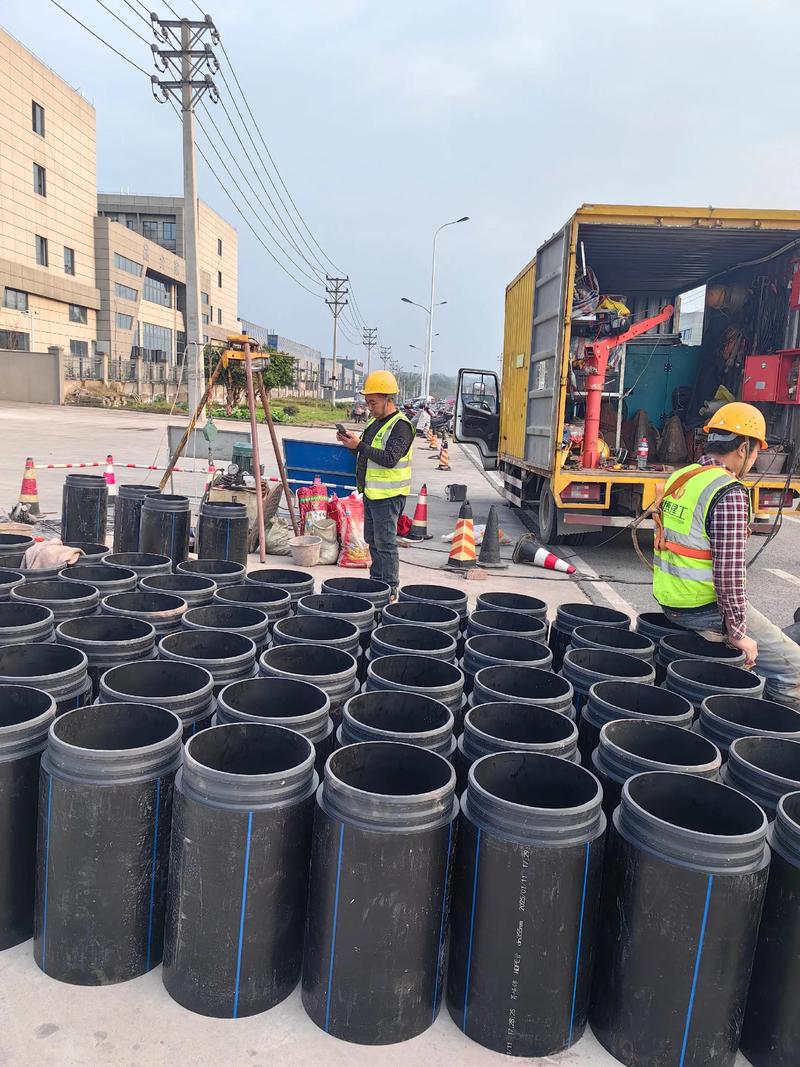 浩口原种场管道短管置换