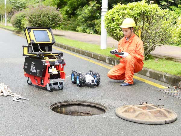 浩口原种场管道机器人检测
