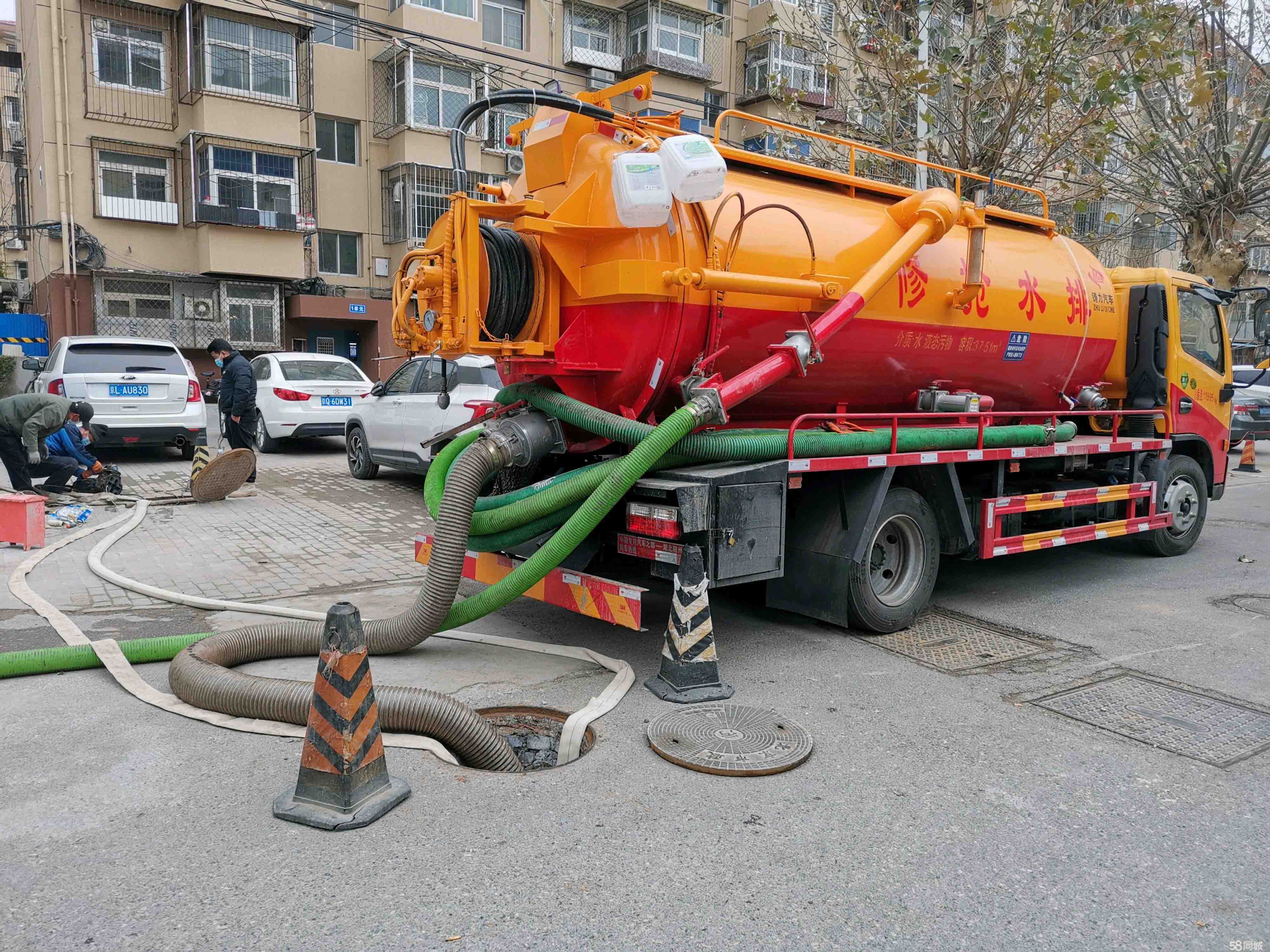 浩口原种场抽粪吸污