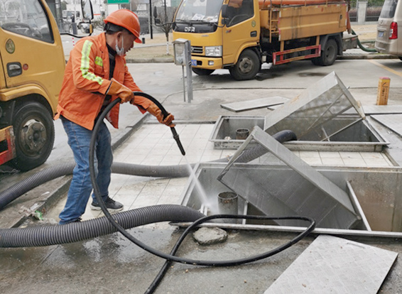 浩口原种场隔油池清理